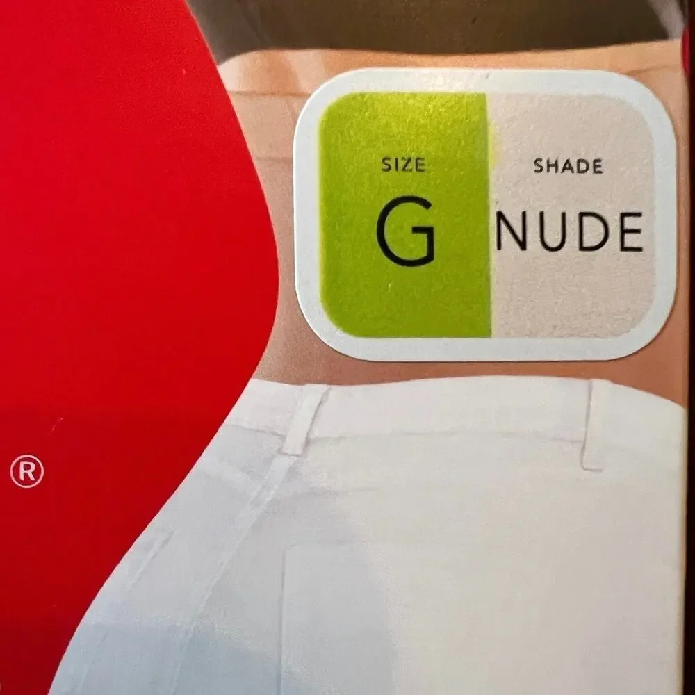 SPANX Original Footless Pantyhose Nude Size G (290-325 lb.) NEW in Package